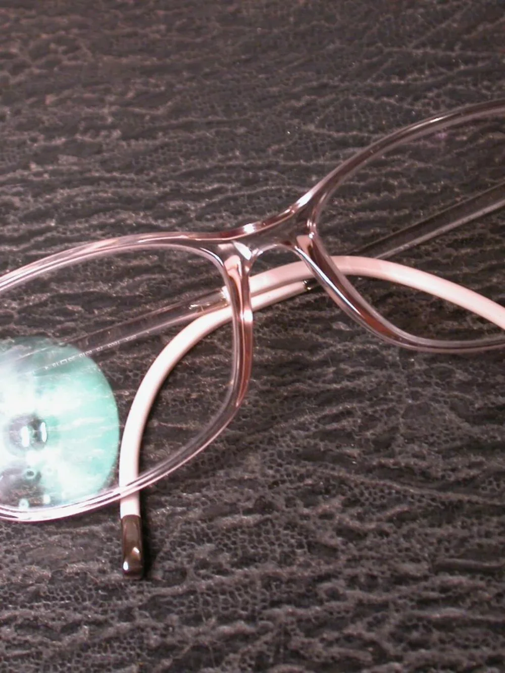 Silhouette Rose Clear Light Weight Eyeglasses Made in Austria